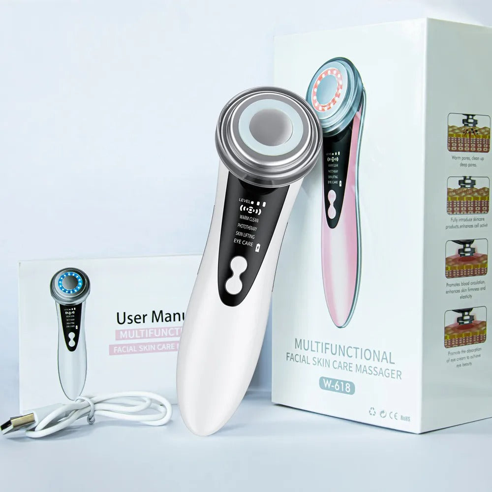 EMS Facial Massager LED Light